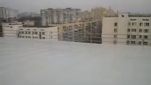 Мембранная кровля,монтаж