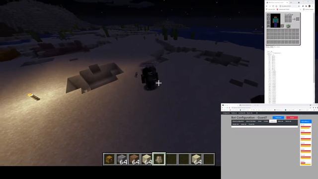 6 bots in minecraft at midnight смотреть онлайн
