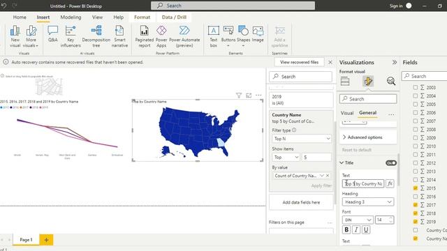 Power BI Dashboard using Play Axis (Microsoft App source) смотреть онлайн