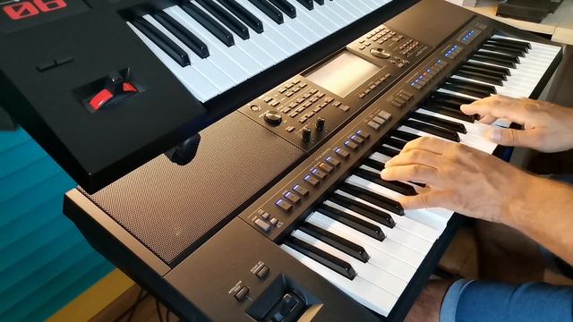 Flames Of Love - Fancy. Cover on Yamaha PSR SX-700 смотреть онлайн