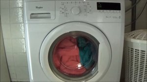 Whirlpool Primo 1406 UM, cotton 40 °C intensive rinse program washing machine, test lavadora #201