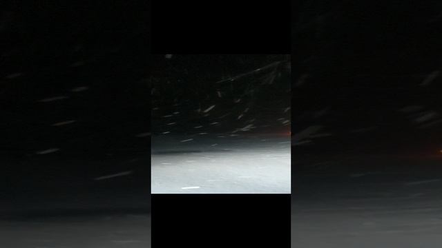 По дороге в Хабаровск попали в метель!!!