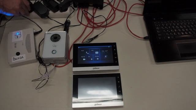 Простейшая настройка домофона DAHUA (Не SIP !!!! прошивки).