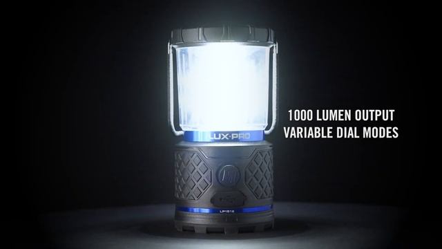 LUX-PRO LP1512 1000 LUMEN RECHARGEABLE LED LANTERN смотреть онлайн