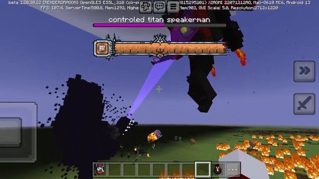 Titan Speakerman vs Wither Storm (Skibidi Toilet ADDON & Decayed Reality ADDON in Minecraft Bedrock смотреть онлайн