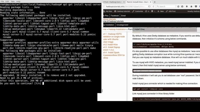 3. Install Hive - Install mysql database as metastore смотреть онлайн