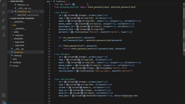 Python + Flask - Part 3 - Setting up a Database and Storing User Data with SQLAlchemy смотреть онлайн