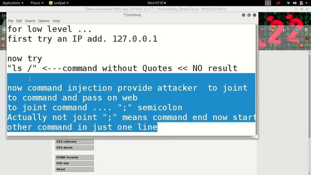 Kali Linux-Command Injection Tutorial for Beginners смотреть онлайн