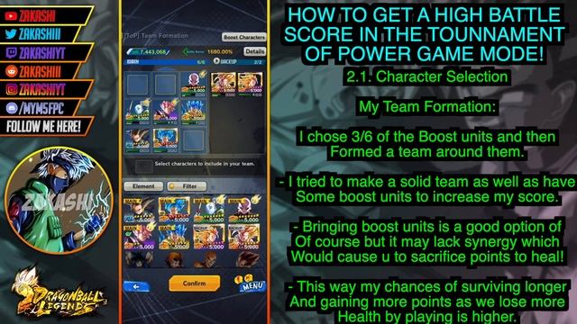 HOW TO GET A HIGH BATTLE SCORE IN THE TOURNAMENT OF POWER GAME MODE! | Dragon Ball Legends | Guide смотреть онлайн