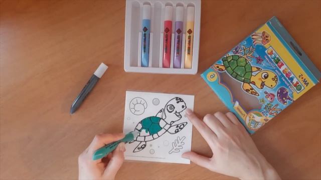 Витражные краски "черепашка" смотреть онлайн