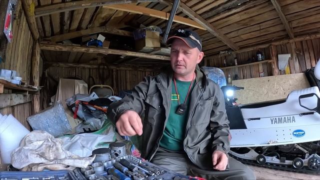 Забрал костюм для рыбалки. Подготавливаю снегоход. смотреть онлайн