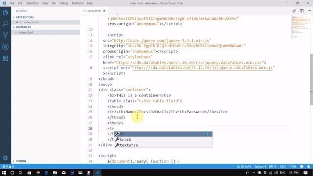 How to create pagination table in Bootstrap using datatables js смотреть онлайн