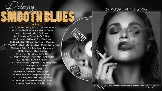 Smooth Blues Rock Music - Beautiful Electric Guitar Blues Music - Emotional Blue