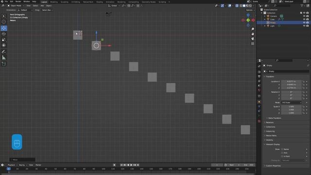 Урок 9. Модификатор Array в Blender. смотреть онлайн