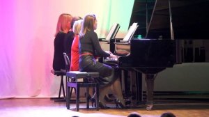 А. Хачатурян «Танец с саблями», Исполняет фортепианный квартет «Гармония»