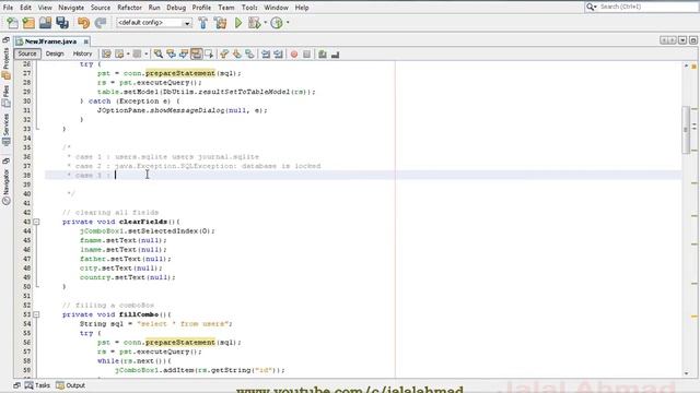 Java SWING #11 - Database is Locked in Java SQLite | Solved смотреть онлайн