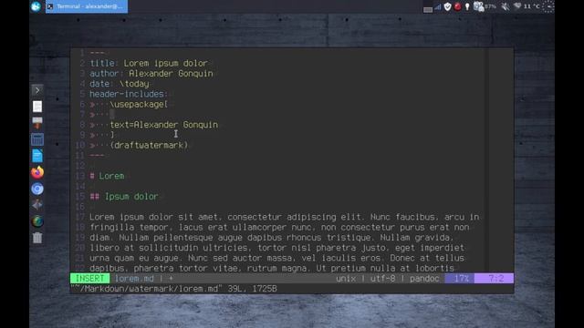Markdown to PDF :: Adding a watermark смотреть онлайн