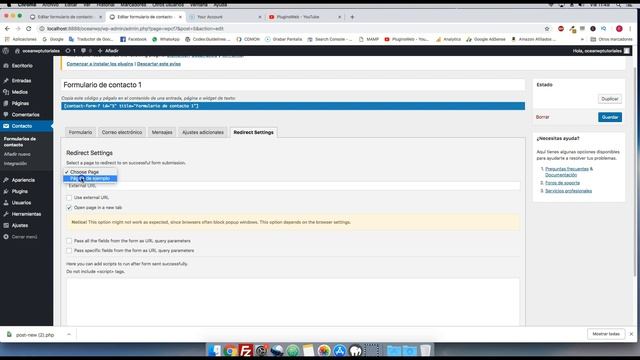✅ REDIRIGIR A PÁGINA DESPUÉS DE ENVIAR MENSAJE - CONTACT FORM 7 смотреть онлайн