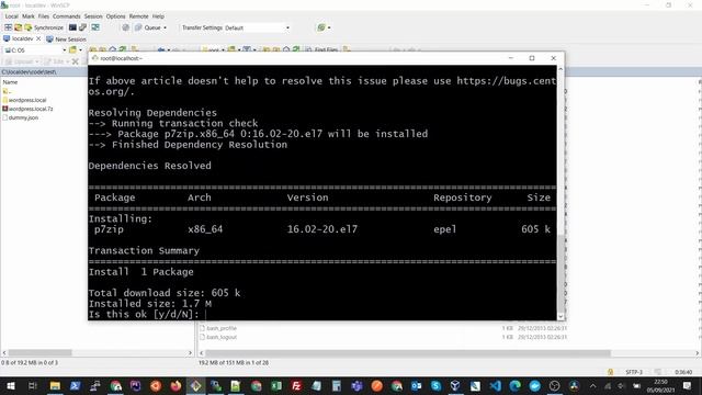 Transfer files faster from Windows to Linux using 7-Zip смотреть онлайн