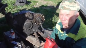 Ремонт бортовой Т-40 ч.2 продолжение(замена шпилек с 14 на 16