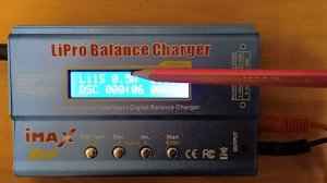 Разряд li-ion 18650 током 0,5А при помощи imax b6