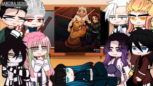 ★ Hashiras React To Kamaboko Squad//Gacha Club// [anime Spoilers • PT/BR • Inosuke] ★