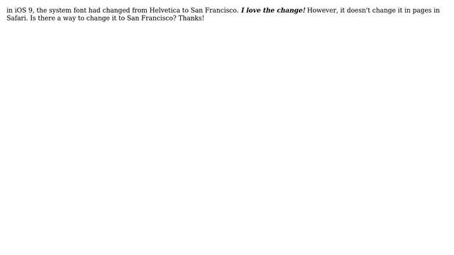 Apple: How to completely replace Helvetica with San Francisco? смотреть онлайн