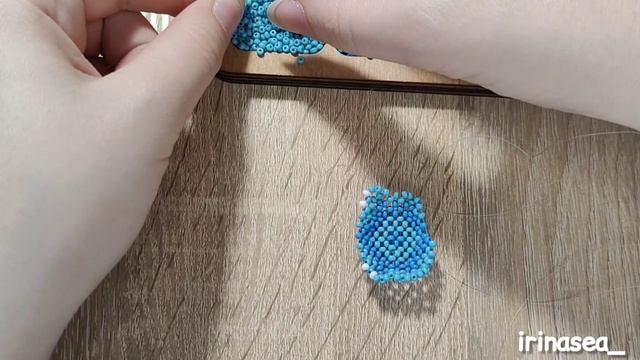 Морской дракон из бисера | Амигуруми из бисера |Мастер-класс| Туториал |1 ч.|Beaded dragon amigurum смотреть онлайн