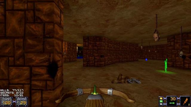 Heretic: Shadow of the Serpent Riders ? E3M7: The Chasm ? 100% Playthrough смотреть онлайн