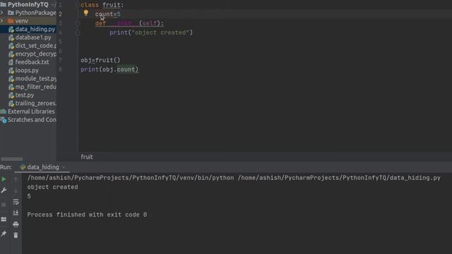 PYTHON FOR BEGINNERS - #28 | DATA HIDING смотреть онлайн