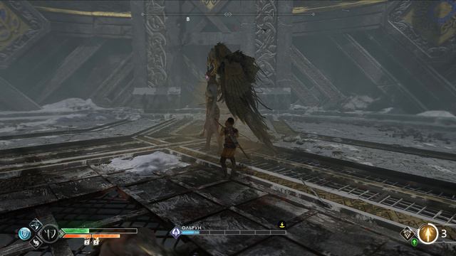 God Of War Valkyrie Ольрун!