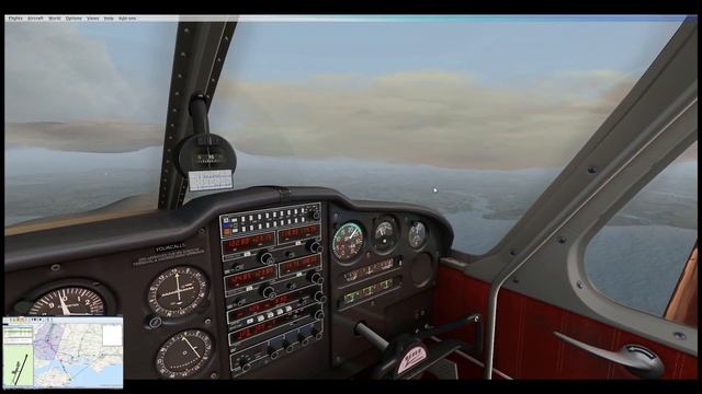 A2A Cherokee VATSIM IFR - Baby steps! смотреть онлайн
