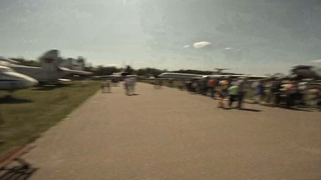 заехал на #мотоцикле в музей авиации