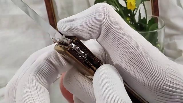 Складной авторский нож "Сказка" смотреть онлайн