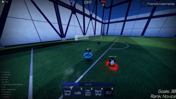 BECOMING the #1 GOALKEEPER in this NEW ROBLOX BLUE LOCK GAME