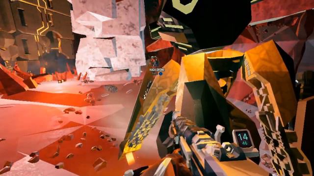Deep Rock Galactic Gameplay: How to hack a Patrol bot. смотреть онлайн