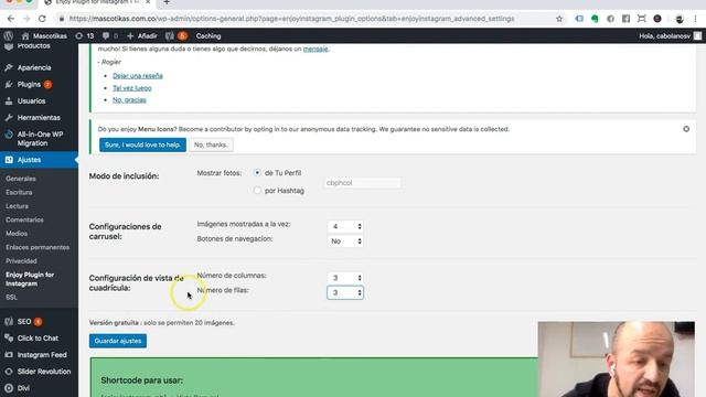 ¿Como Integrar Instagram en Mi Página Web de WordPress? ?? смотреть онлайн