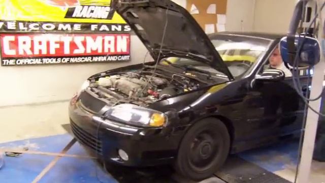Nissan Sentra dyno SR20DE смотреть онлайн