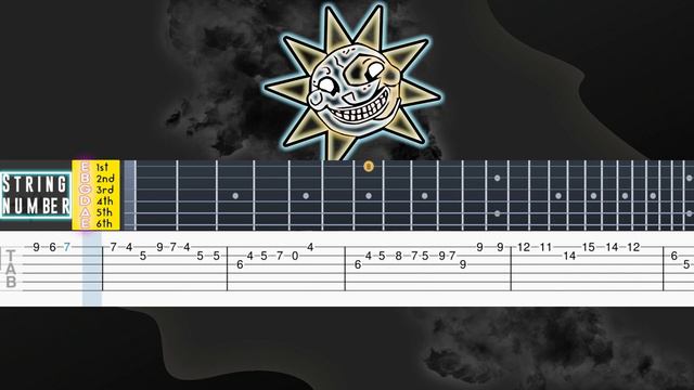 FNAF Security Breach - Superstar Daycare Guitar Tutorial Tab смотреть онлайн