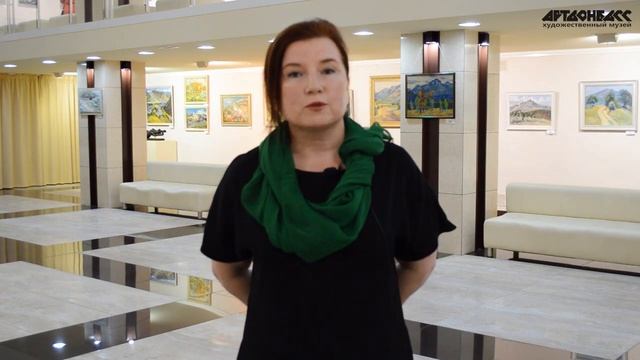 Выставка акварельных работ современных художников Донбасса «Краски степных великанов».mp4 смотреть онлайн