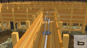 Ростверк на сваях с уширением (ТИСЭ) против морозного пучения.