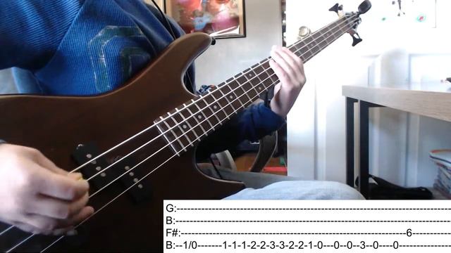Slipknot - The Blister Exists (Bass Cover wTab) смотреть онлайн