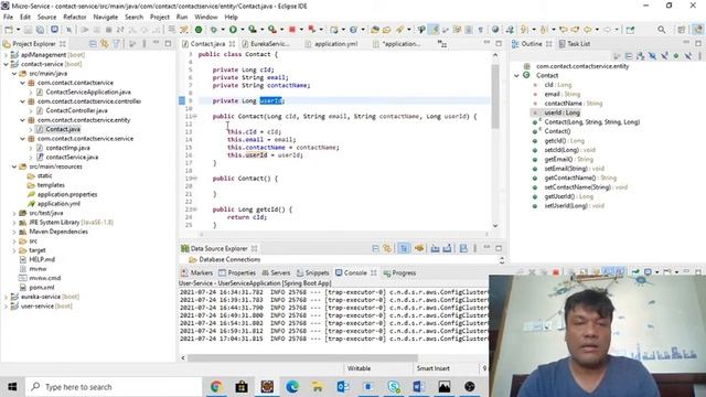 Microservice using Java Spring Boot смотреть онлайн