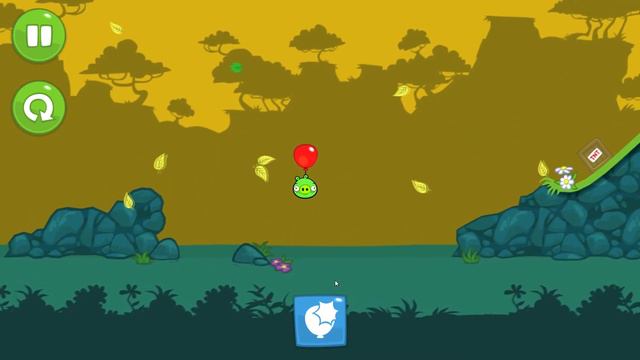 Bad Piggies When Pigs Fly 3 star Walkthrough 2-1 level смотреть онлайн