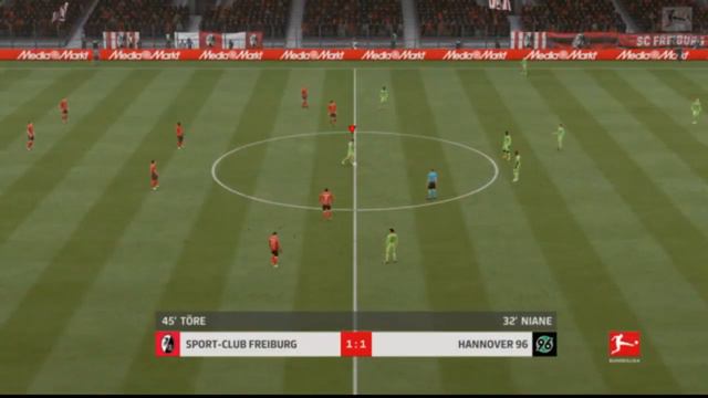 lets play Fifa 19 S02 #71 SC Freiburg vs Hannover 96 Karrieremodus (german) смотреть онлайн