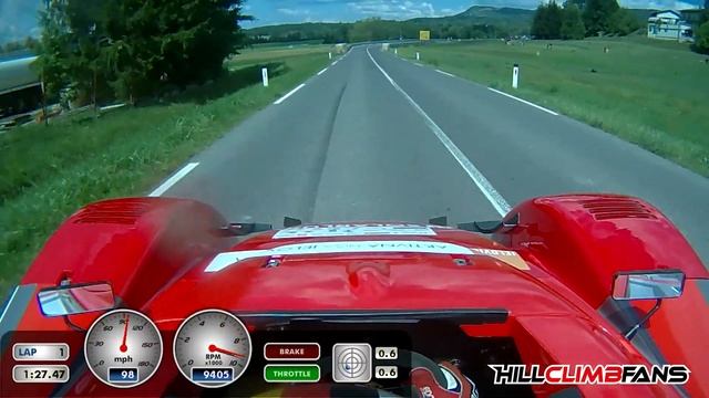 241km/h at HillClimb Ilirska 2022 | Osella FA30 V8 - Alex Hin ☆ ONBOARD ! смотреть онлайн