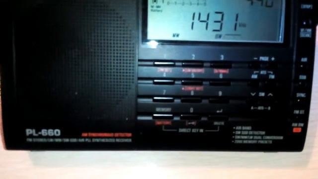 Tecsun PL 660,Средние волны смотреть онлайн