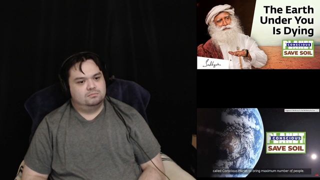 Sadhguru Save Soil Our Very Body Conscious Planet React смотреть онлайн
