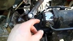 Переделка рулевого управление минитрактора Синтай 220