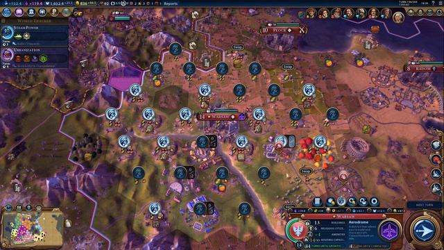 Civ 6 (MODDED) - Stanislaw II (Deity) - Episode 12 смотреть онлайн
